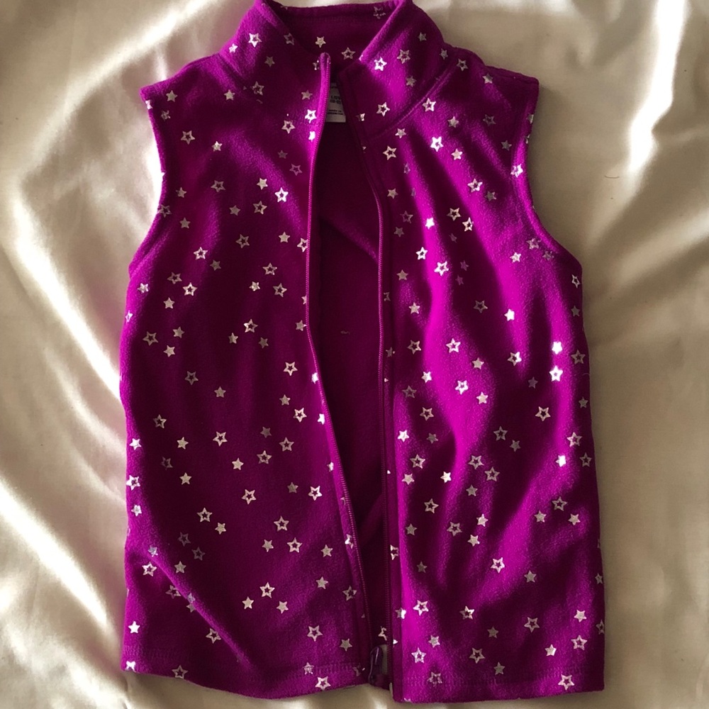Purple Vest with Hearts
